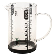 1L Glass Measuring Cup with Silicone Base