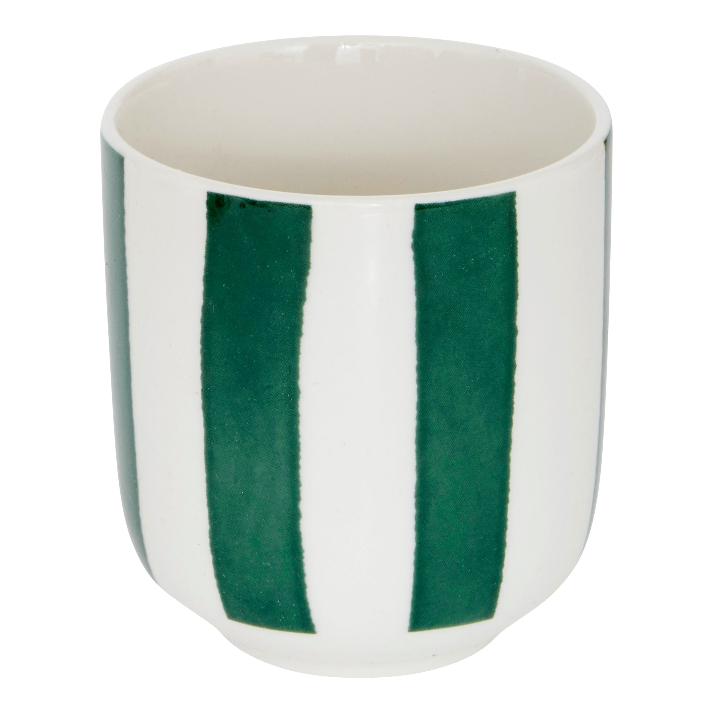 Espresso cup Chéri 10 cl — NEWBONE porcelain, striped rose design