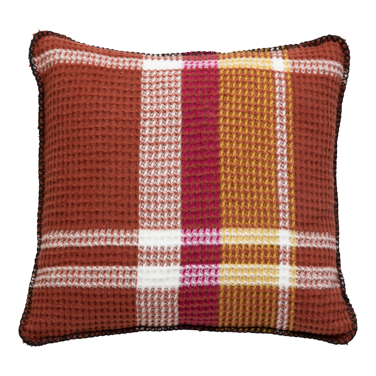Cushion "Owen" Tartan Honeycomb Cotton