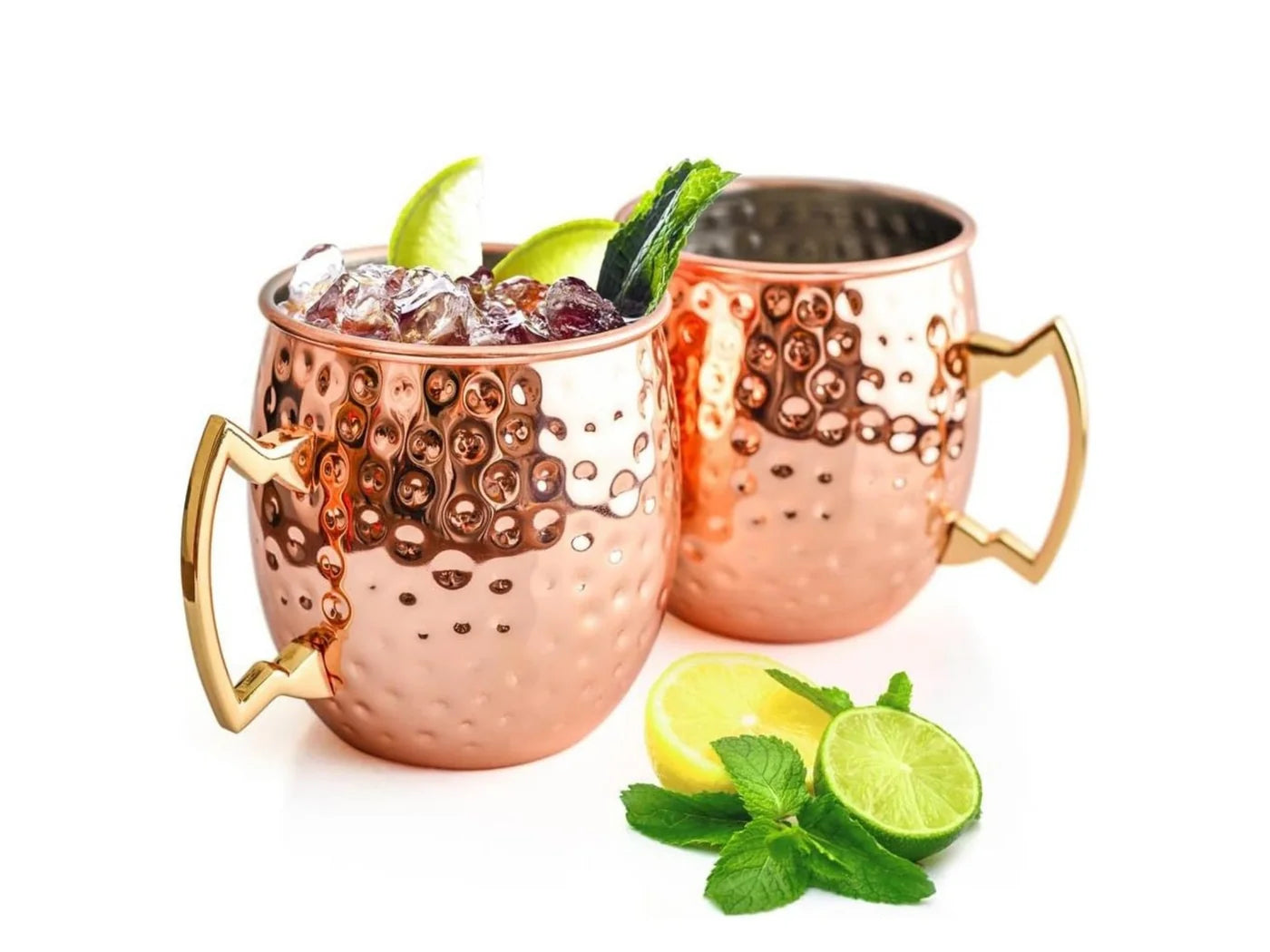 Copper-Plated Stainless Steel Mug – 450 ml