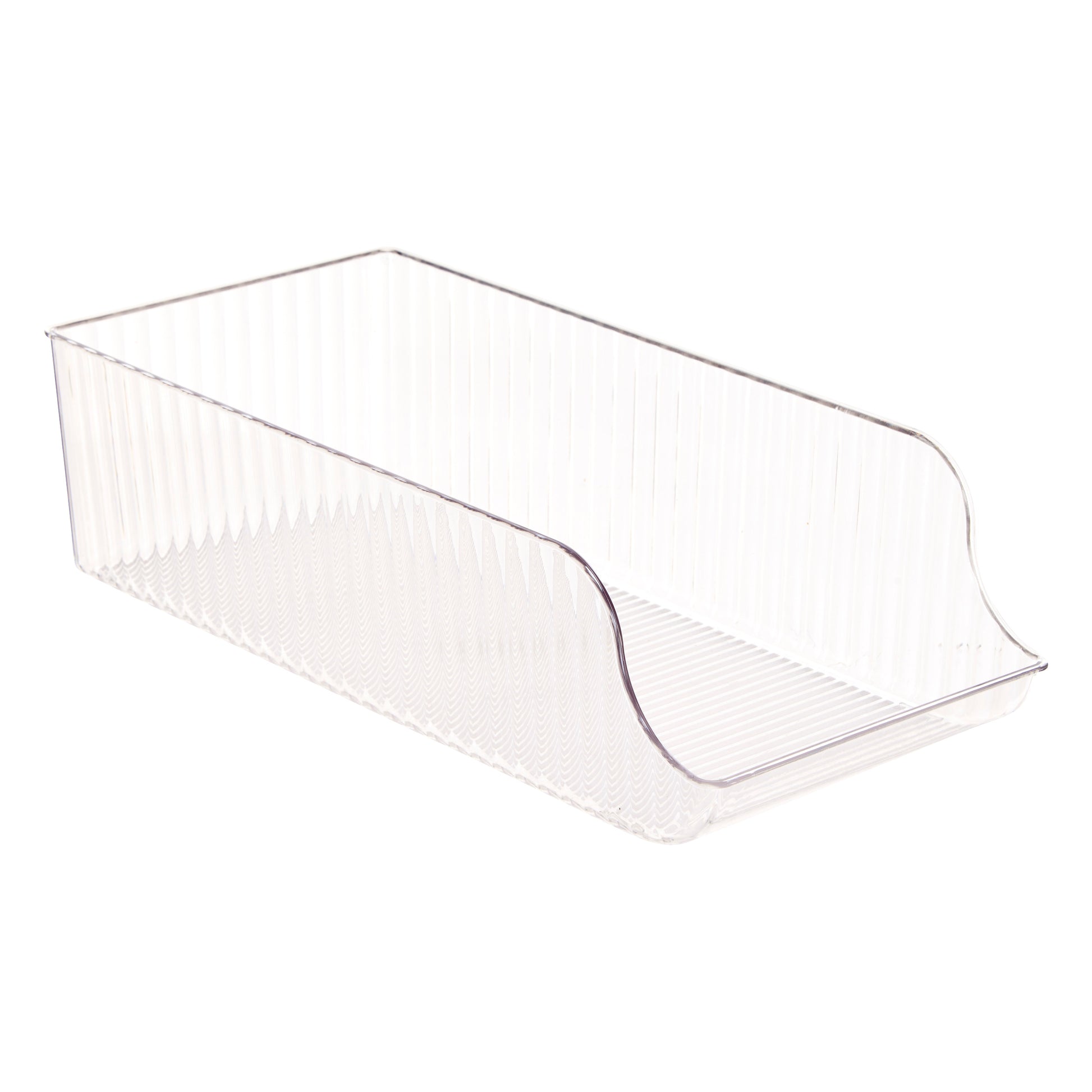 Can Storage Bin for Fridge | Clear PET Can Organizer