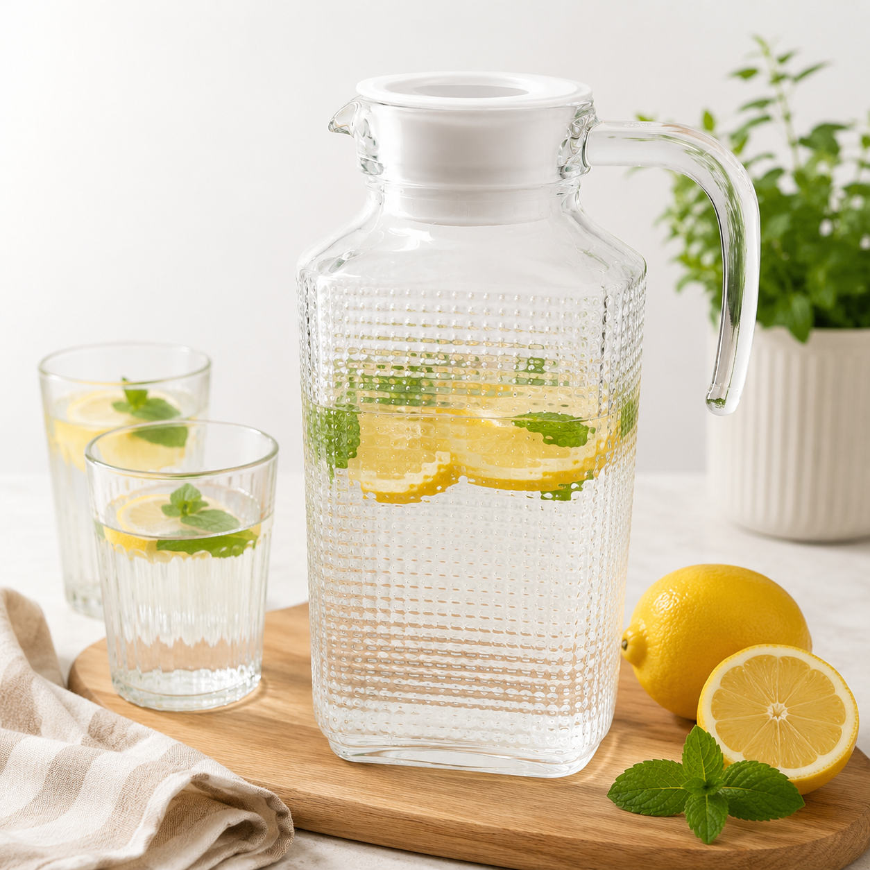 GLASS JUICER JAR 1800ML