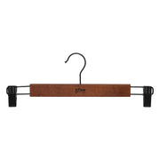 Wooden Clothes Hanger Set with Clips