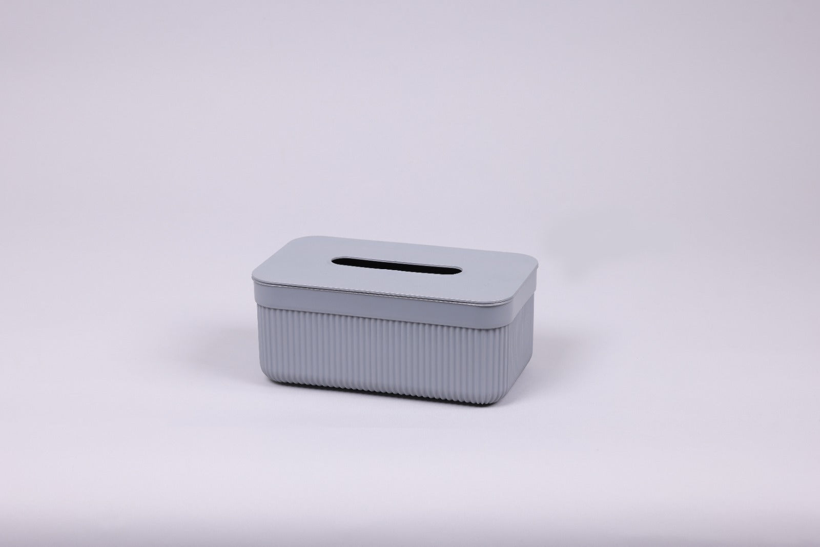 Trendy Tissue Box Plastic Modern Rectangular Organizer