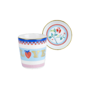 ESPRESSO CUP WITH LID/SAUCER LOVE