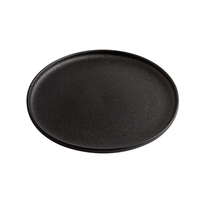 Dessert Plate Stoneware Black 19x19x2 cm