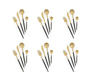 "Japan" Gold Cutlery Set 24 Pcs
