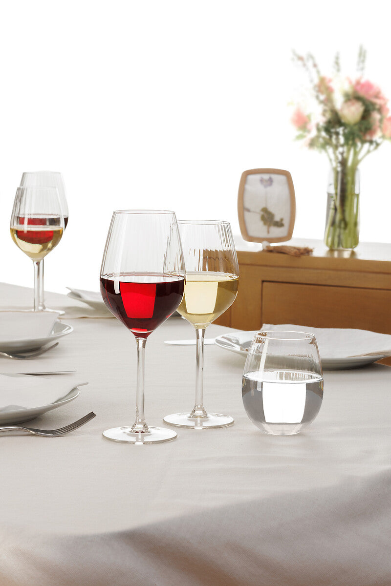 Volta Glassware Set 12pcs - Elegant Wine Glasses