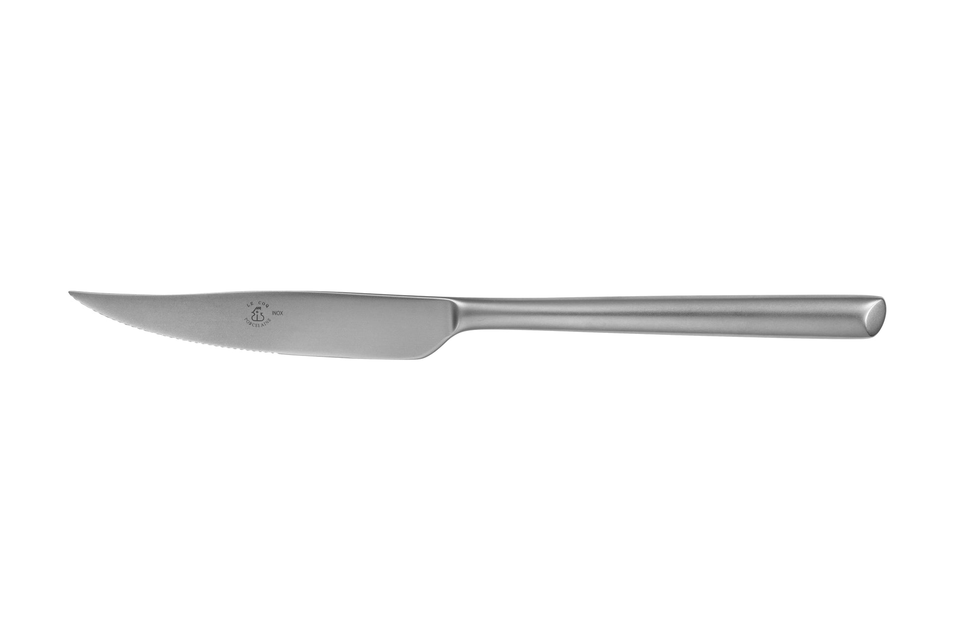 Stainless Steel Steak Knife Sandblasted Finish 20 Cm Silver Cutlery