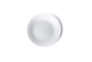 "Wave" Dessert Plate, Scratch Resistant & Microwave Safe