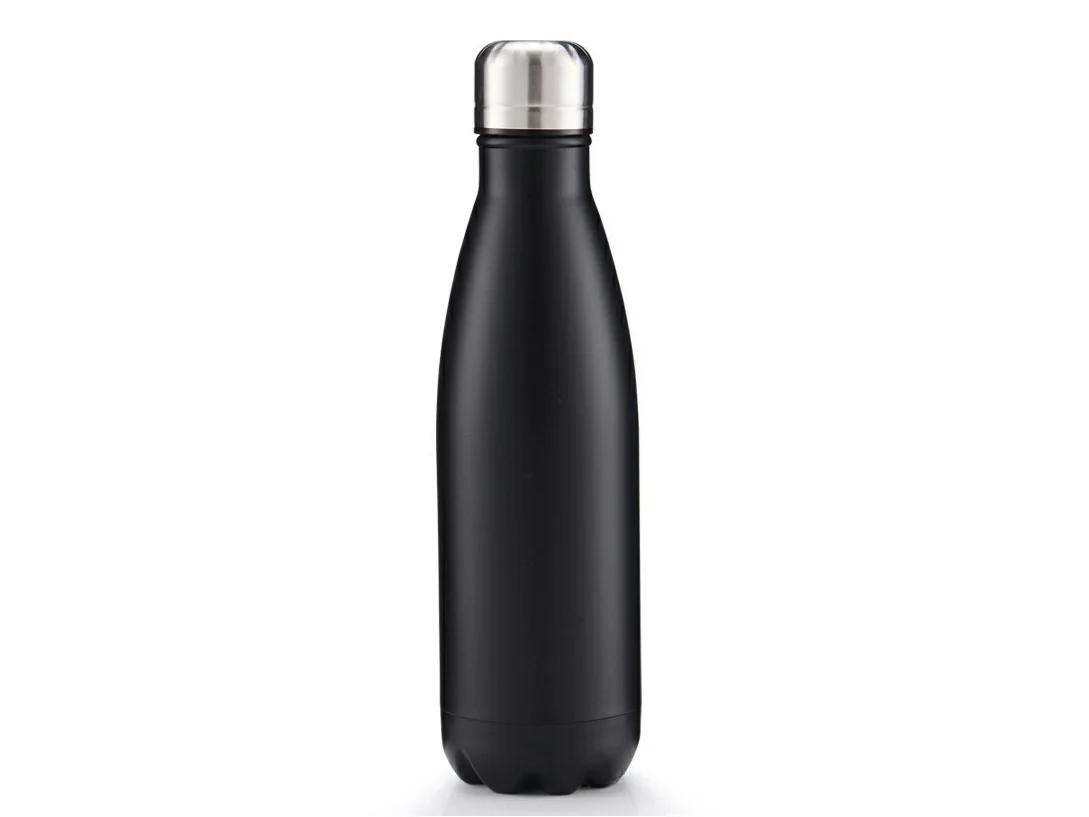 Black Stainless Steel Vacuum Water Bottle – 750 ml