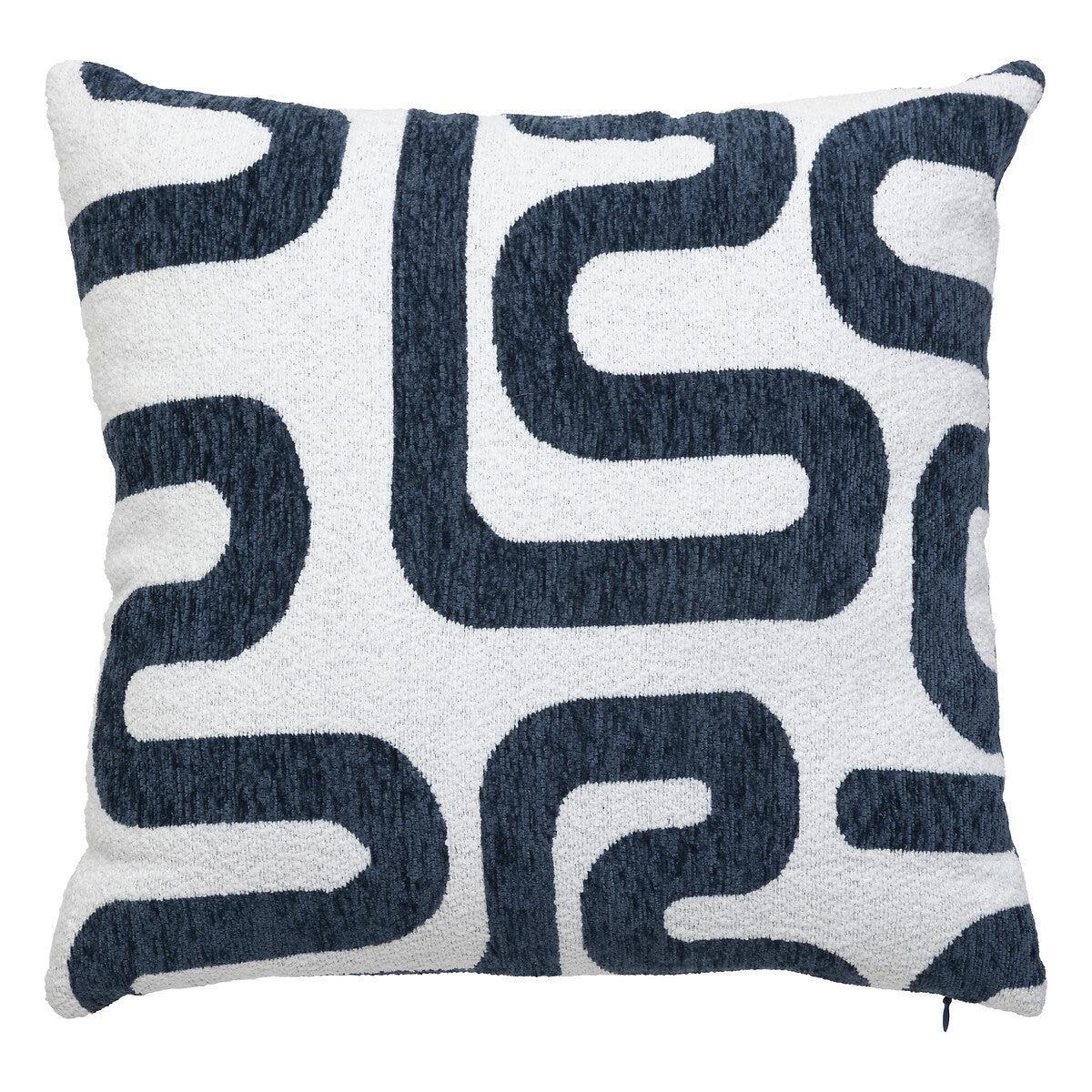 Jacquard Cushion "Safina" with Velvet Back
