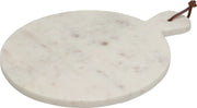 Board Marble Round - Classic White Serving Board