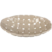 Dolomite Ceramic Oval Serving Bowl 38 x 21 x 8.5 cm Ivory