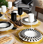 DBLE "ALICE" 18 PCS Dinner Set - Elegant New Bone China Plates