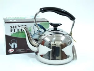 Stainless Steel Teapot with Foldable Handle