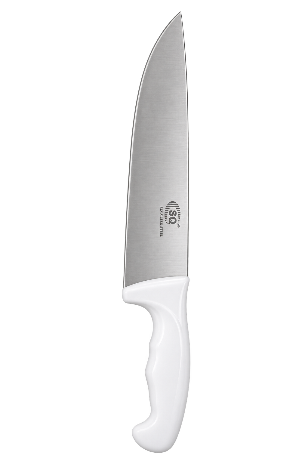 Chef Knife with White Handle 10"