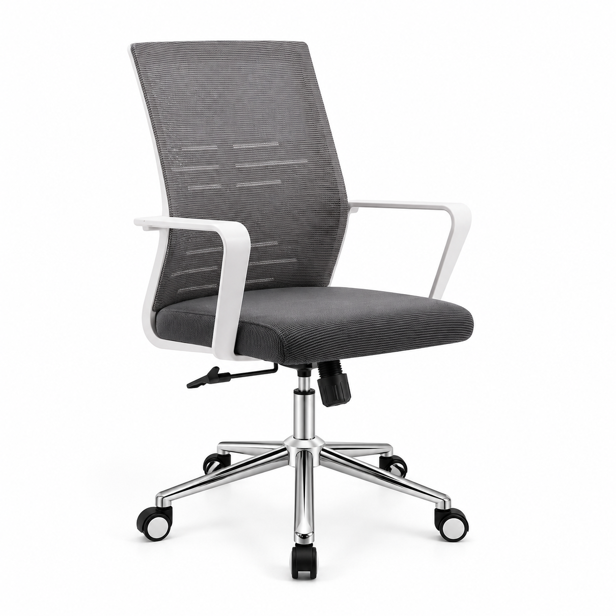 Modern Grey Mesh Office Chair