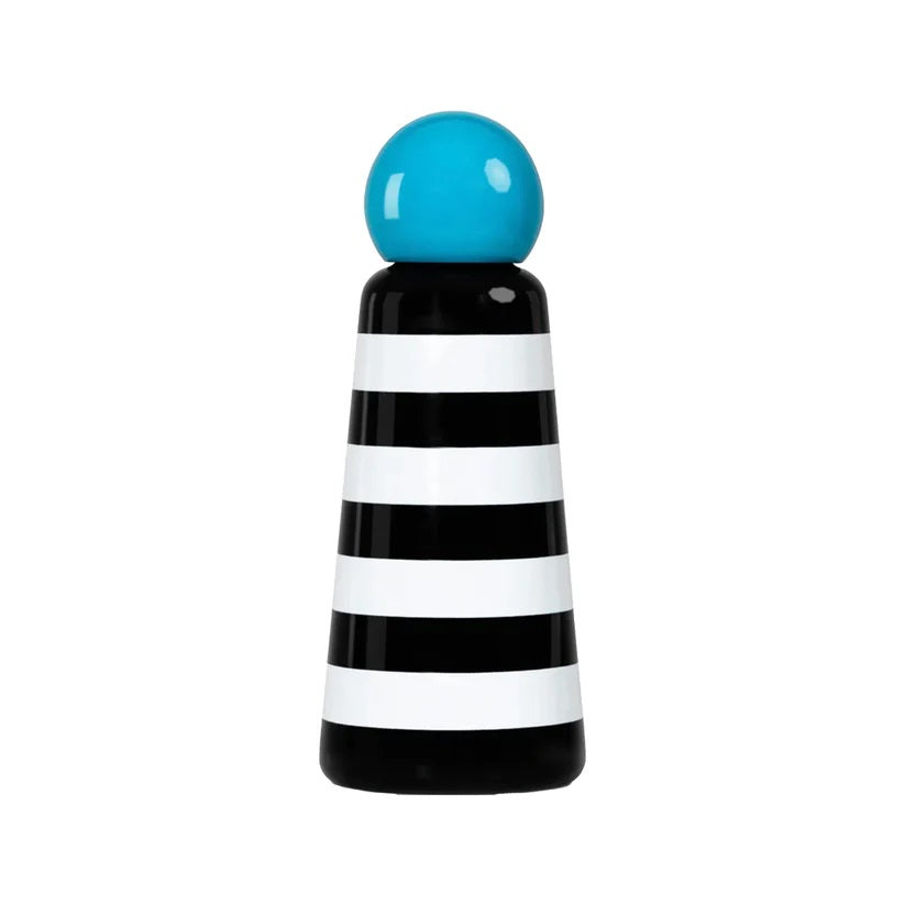 Skittle Bottle Original 500ml Stripes & Sky Blue