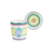 ESPRESSO CUP WITH LID/SAUCER HAND