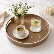 Round Tray with White Rim – 40 cm