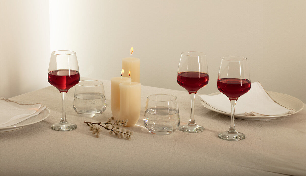 Elaya Glassware Set 12-Piece Collection