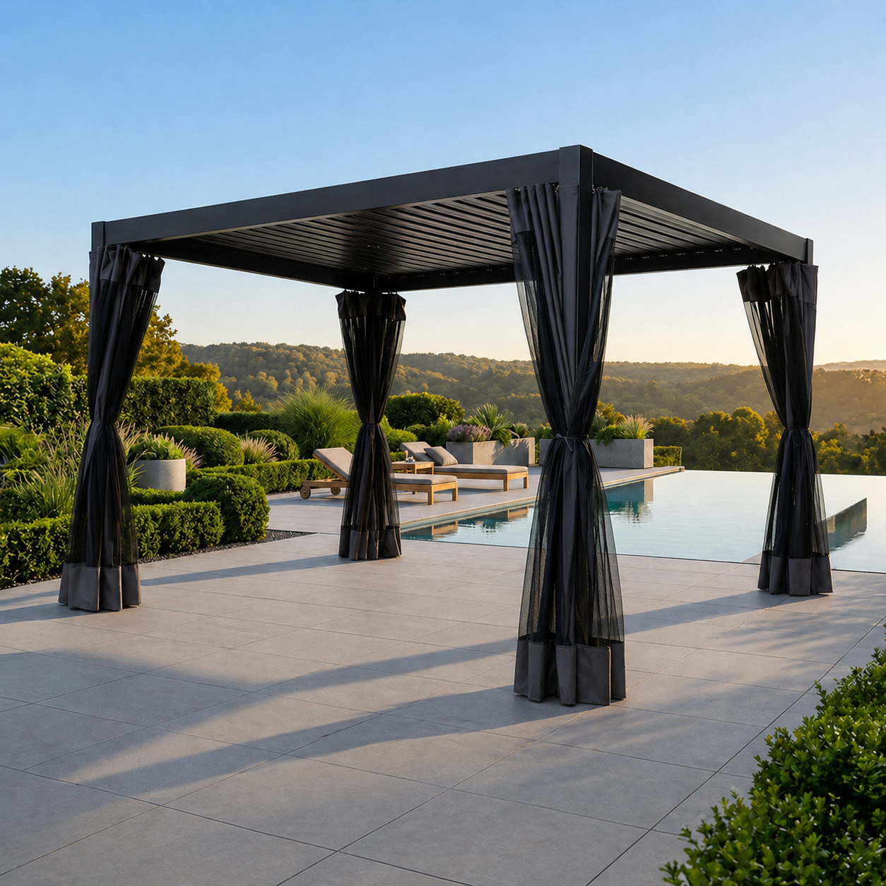 Louvered Gazebo