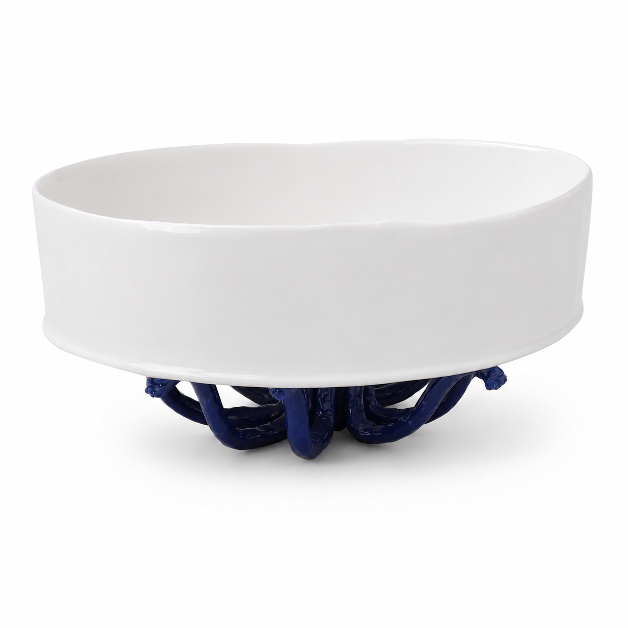 Handmade Ceramic Octopus Bowl – 33 × 16 cm