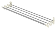 Steel Bellows Drying Rack, Extendable Wall-Mounted Clothes Dryer
