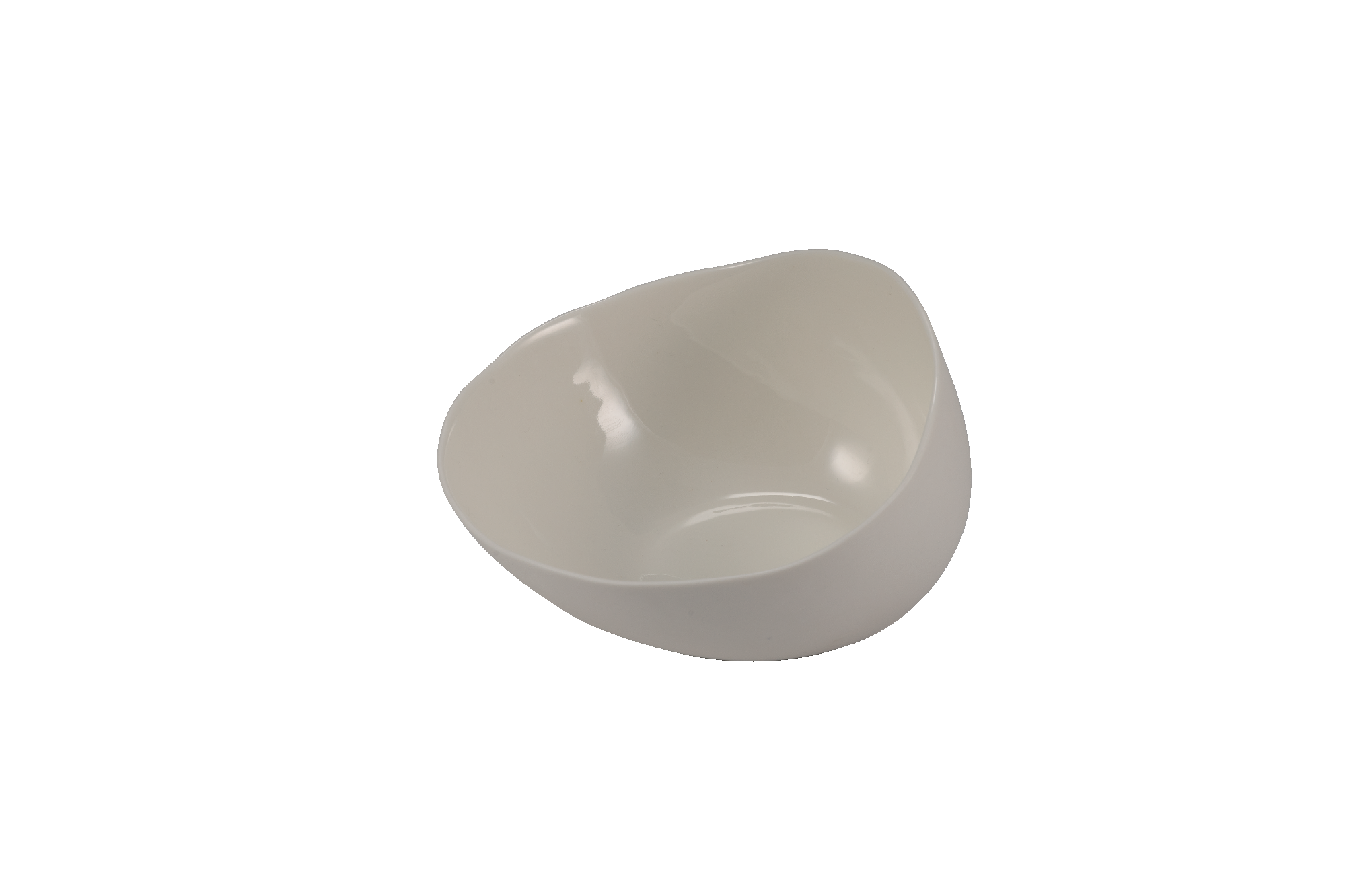 Shiny & Matt Bowl New Bone China Irregular Ocean-Inspired Tableware