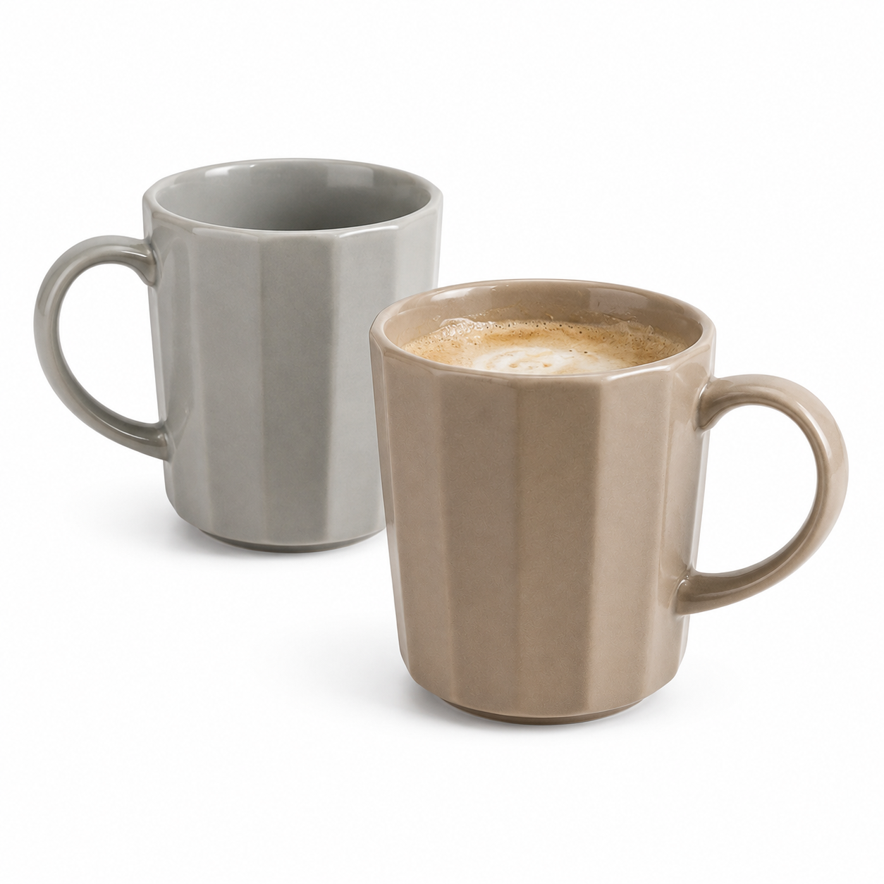 Vertical Line Mug – 475 ml (16 OZ)