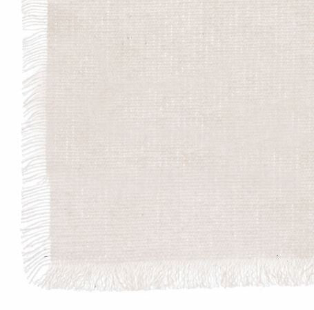 "Maha" Tablecloth, Fringed Cotton, Large