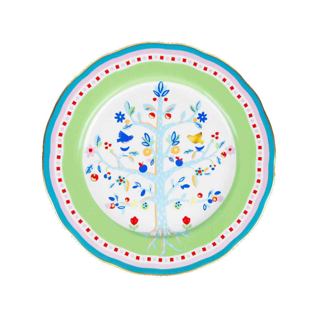 DINNER PLATE TREE OF LIFE