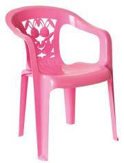 Bernita Kid's Chair - Sturdy Plastic Armchair