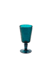 SYNTH GOBLET Acrylic - Petrolium, H.15.5 D.8 cm