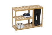 Bamboo Shoe Rack for 8 Pairs