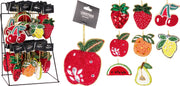 HANGINGDECORATION Beaded Embroidery Fruit Ornaments 10cm