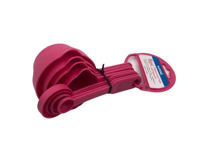 Measuring Cup & Spoon Set 8-Piece