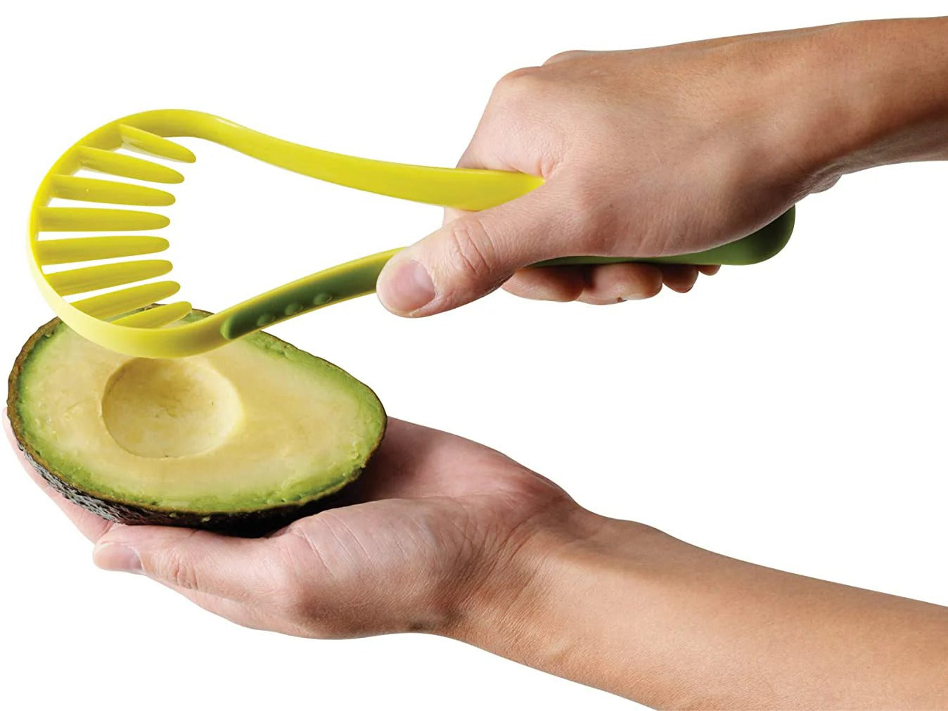 Plastic Avocado Slicer with Ergonomic Grip