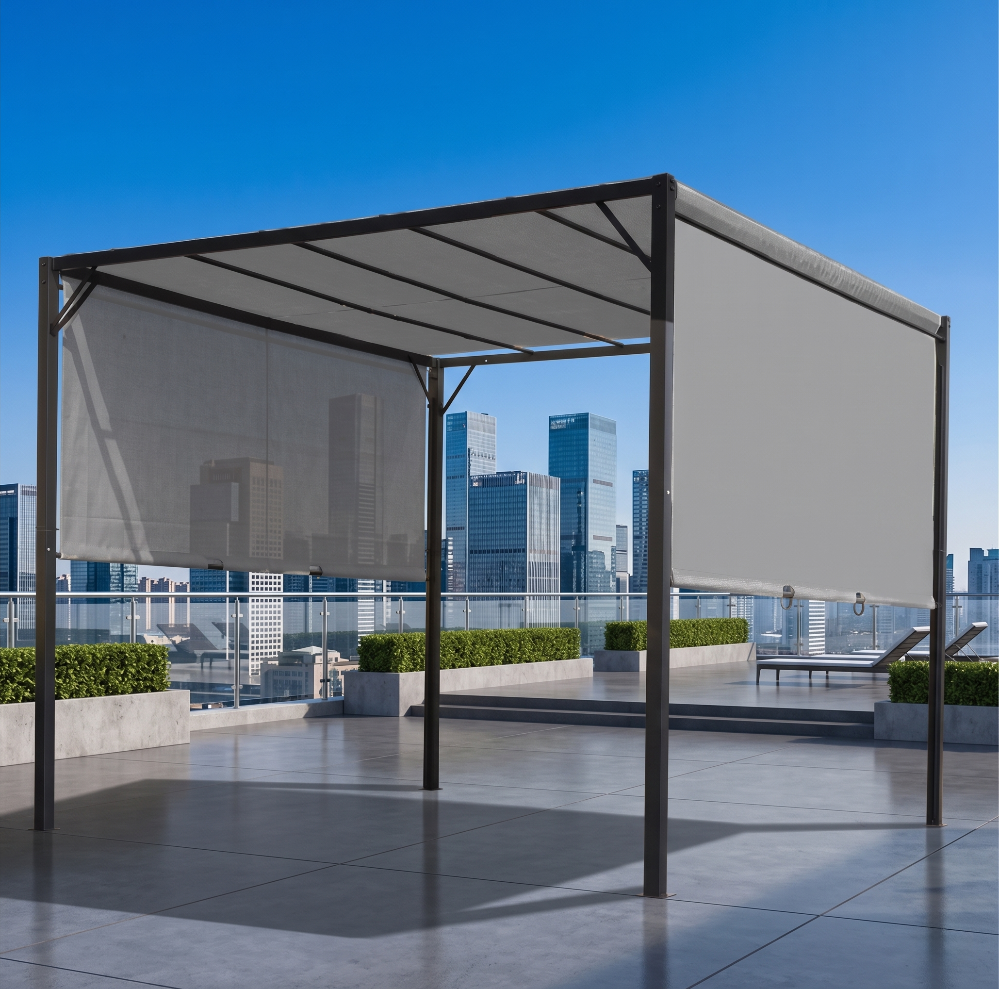 Steel Frame Pergola