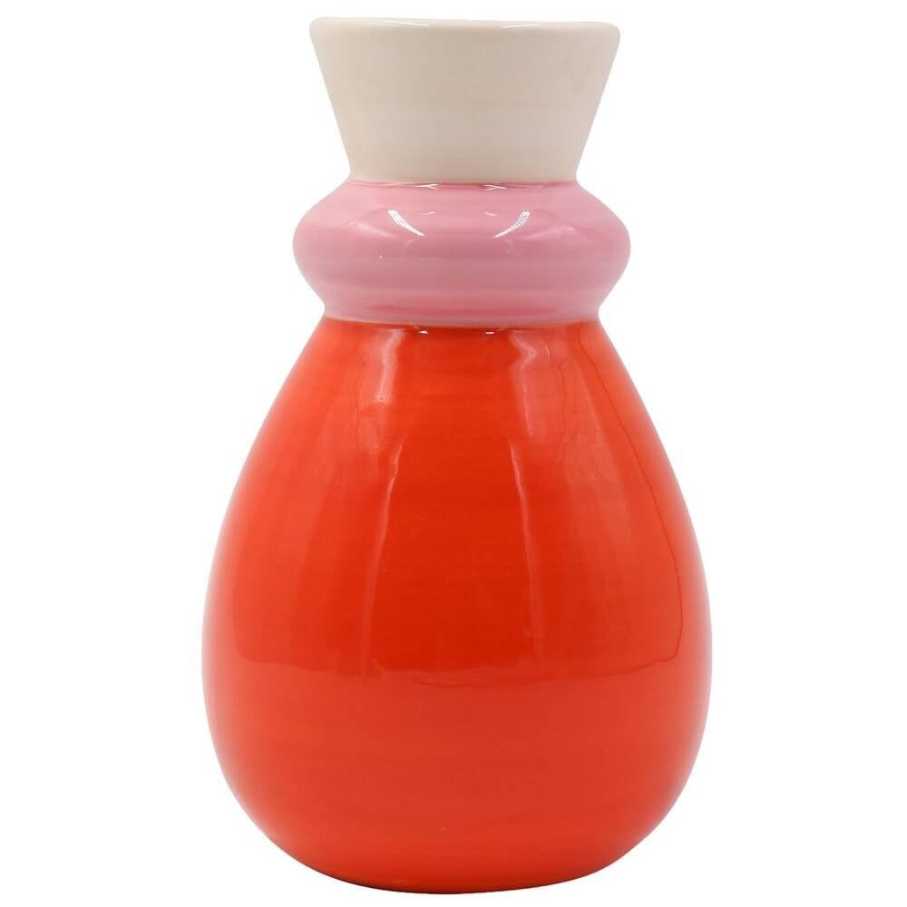 Vase Carolina - Hand-Painted, European Design, Ceramic Craft