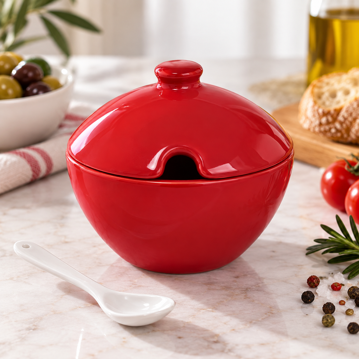 Trendy Kitchen Cheese & Sugar Server