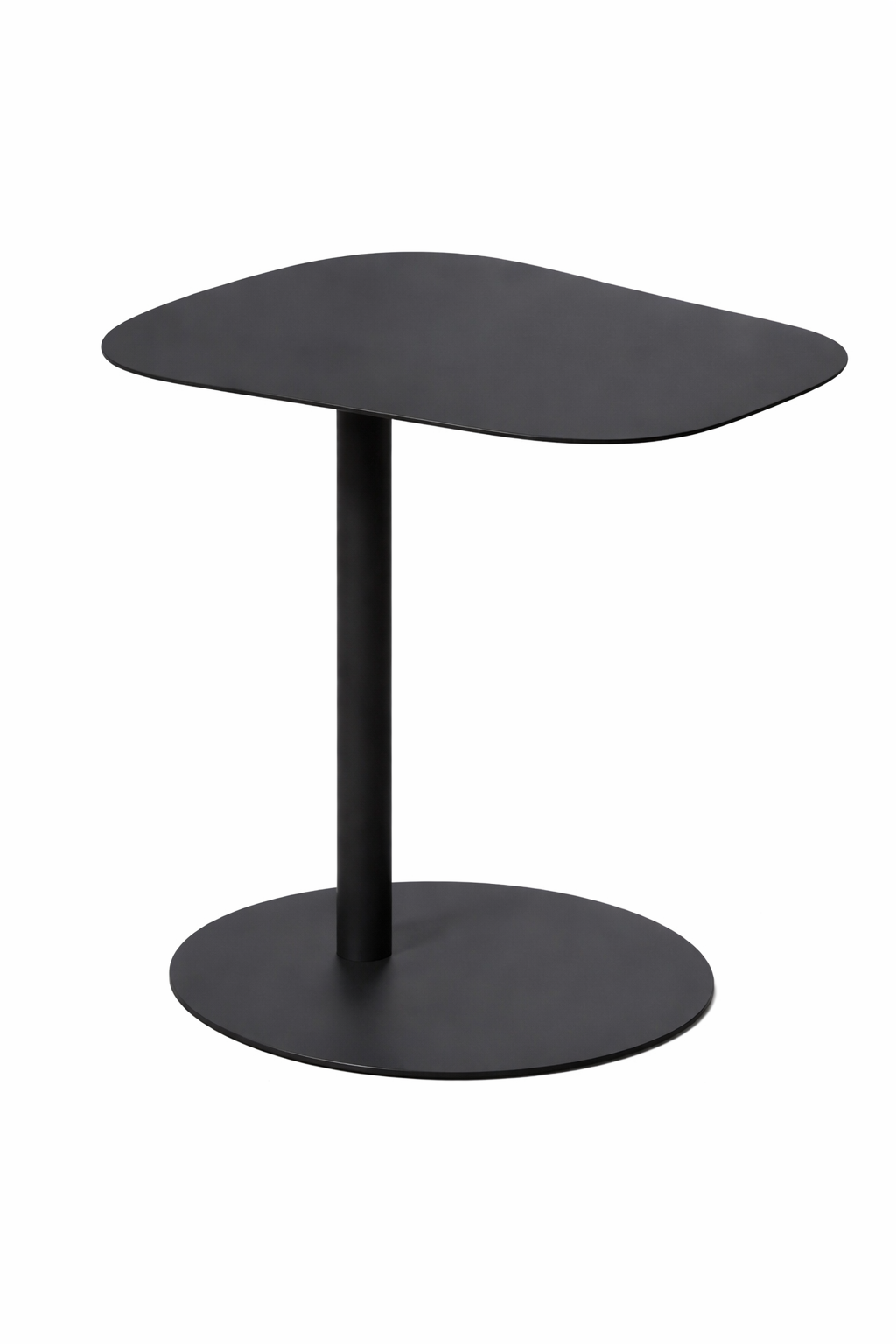 Modern Aluminum Side Table Indoor Outdoor 50 x 38 x 50 cm