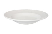 White Deep Plate Porcelain 22.5cm