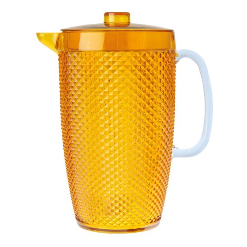 Diamond Line Plastic Pitcher 2.5L - Shock Resistant & Dishwasher Safe