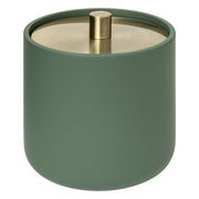 Ficus Cotton Jar Trio - Elegant Polyresin Storage