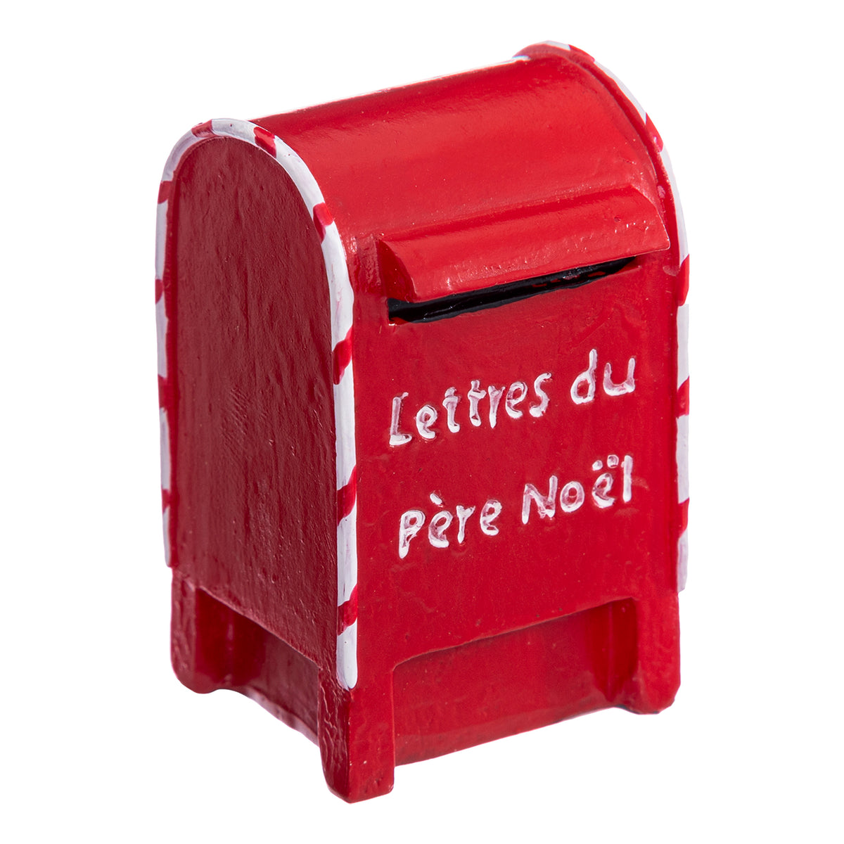 Resin Christmas Mailbox Village Accessory