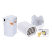 Potato Cutter White - French Fry Maker - Vegetable Slicer