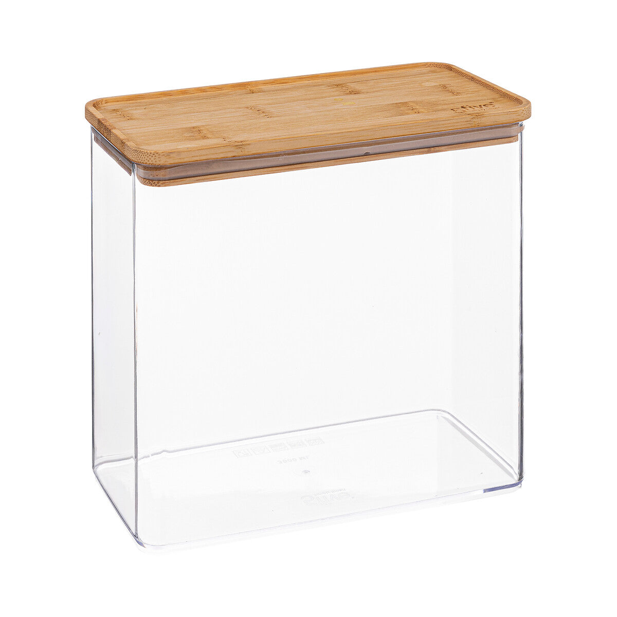 Rectangle Storage Box with Bamboo Lid