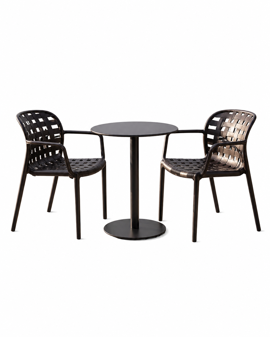 Steel Table with PP Chairs Set